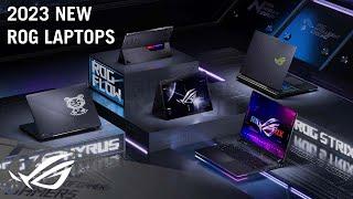 CES 2023 All New ROG Gaming Laptops | ROG