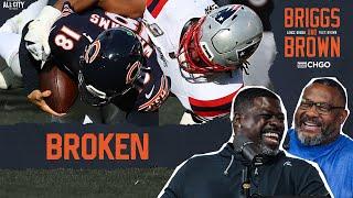 Briggs and Brown POSTGAME: Matt Eberflus' Chicago Bears look BROKEN vs Patriots | CHGO Bears Podcast