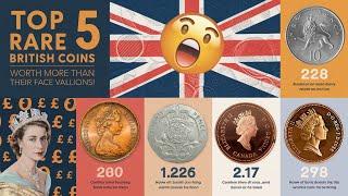  Top 5 Rare British Coins Worth More Than Their Face Value  Could Be Worth Millions! PCGS Grading