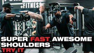 YOU HAVE TO TRY THIS SHOULDER WORKOUT ft. QUINT BEASTWOOD & MIKE VAN WYCK