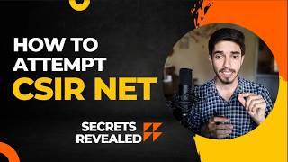 How to Attempt the CSIR NET Exam | The Best Technique to Succeed