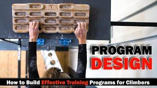 ESSENTIAL PRINCIPLES of Quality Programming | Training Program Design for Climbers
