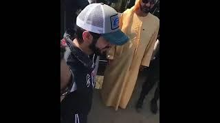 Fazza With His Father at Play Ground