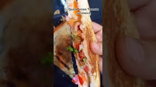 5 mins sandwich Recipe |Quick Breakfast Idea| Easy Bread Breakfast Recipes | #youtubeshorts