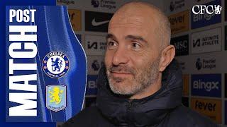 MARESCA reaction after Villa win! | Chelsea 3-0 Aston Villa | PL 2024/25