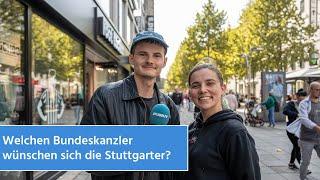 Ein Jahr vor der Bundestagswahl - Welchen Kanzler wünschen sich die Stuttgarter? | STUGGI.TV