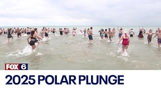 2025 Polar Plunge at Milwaukee's Bradford Beach | FOX6 News Milwaukee