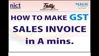 HOW TO MAKE GST SALES ENTRY IN A MINUTES || HETANSH ACADEMY