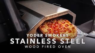 Yoder Smokers Stainless Steel Wood Fired Oven | Chef Tom X All Things Barbecue