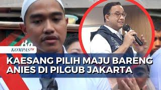 Kaesang Pangarep Klaim Lebih Memilih Berpasangan dengan Anies di Pilkada Jakarta