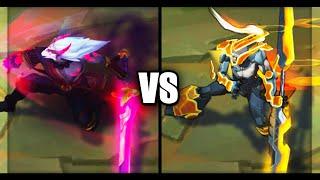 Blood Moon Master Yi vs PROJECT: Yi Legendary vs Epic Skins Comparison (League of Legends)