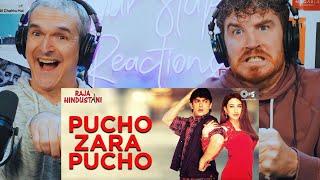 Pucho Zara Pucho | Raja Hindustani | Aamir Khan | Karisma Kapoor | Alka Yagnik  REACTION!!