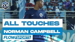 Norman Campbell | ALL TOUCHES | 2017 Flow Super Cup