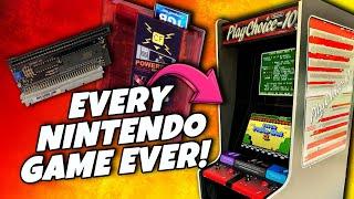 Every Nintendo Game Ever! - The Ultimate Playchoice 10 Arcade Machine