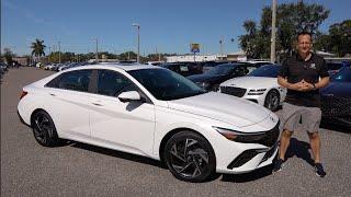 Is the NEW 2024 Hyundai Elantra a BETTER sedan to BUY than a Honda Civic?