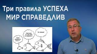 Три правила успеха. Для кого мир справедлив