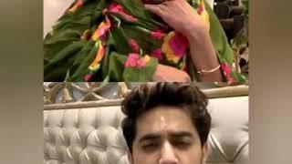 Aditi rathore Kahan he Zain ne bta Diya |Zain Imam live chat with Gulfam Khan|Naamkaran co stars