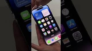  Dynamic Island on iPhone 14 Pro - Hands On