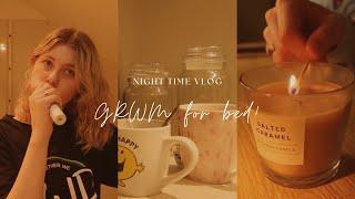 GRWM for bed!! | night time vlog ⭐️