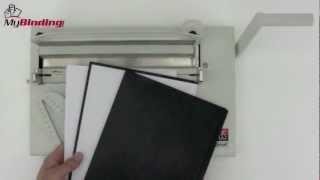 MasterBind MetalBind Atlas 300 Image Hard Cover Binding Demo