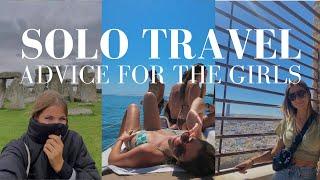 Advice For Solo Female Travelers | Planning Your First Solo Trip & Solo Travel Safety