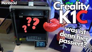 Creality K1c 3D Speeddrucker mit einigen Überraschungen