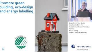 Green Growth the Nordic Way: Results from the Nordic Prime Ministers’ Initiative