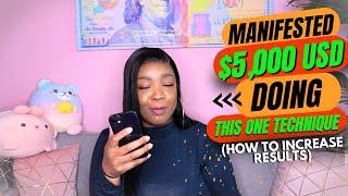 HOW He MANIFESTED $5000 in the Mail | Law of Assumption