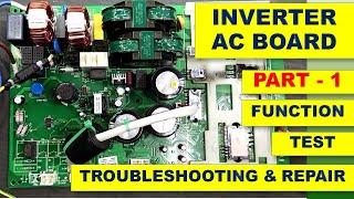 335 DC Inverter AC Outdoor Unit Circuit Board Course Repair / Function / Troubleshooting - Part 1