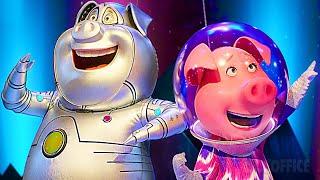 Pigs to the RESCUE (Break Free with Lyrics) | Sing 2 | CLIP