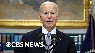 Biden delivers remarks after condemning Trump assassination attempt | full video