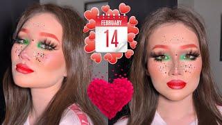 Макияж ко дню Святого Валентина  Valentine’s Day makeup 