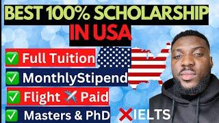 I Found a Fully-Funded Scholarship to America that will change your life