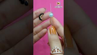 #shorts My Fev Stud Earrings Making.Beads jewelry making earrings. useful & easy