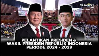 BREAKING NEWS DARI MPR/DPR: PELANTIKAN PRESIDEN & WAPRES PERIODE 2024-2029