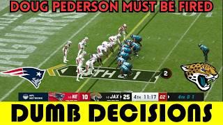 Dumb Decisions: The DUMBEST 4th Down of Week 7 | Patriots @ Jaguars (2024)