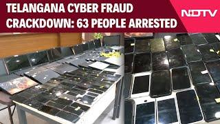 Telangana News | Telangana Cyber Fraud Crackdown: Fake Call Centre Run In Hitech City, 63 Arrested