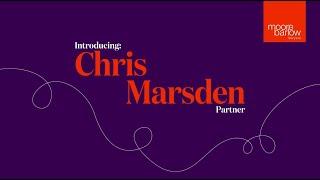 Introducing...Chris Marsden, Partner - Real estate disputes