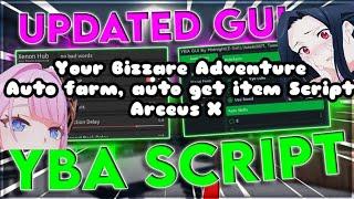 Your Bizzare Adventure Auto Farm/boss, Auto get items | Arceus X