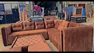 Paradise furniture || Corner sofa set|| Jodhpur best furniture shop||contact-8107338844.