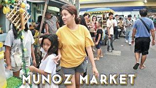 ULTRA UBELIEVABLE SUPER CROWDED MUNOZ MARKET | URBAN CITY LIVING EXPERIENCE IN QUEZON CITY [4K] 