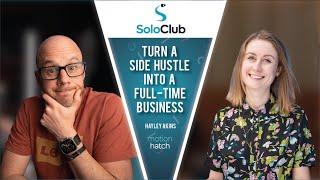 Turning a side hustle podcast into a FULL TIME Business with Hayley Akins