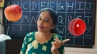 ABCD | A for Apple  B for Ball  | Preschool prep for kindergarten | How to speak english abcd