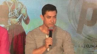 Aamir Khan, Raju Hirani, Vidhu Vinod Chopra At 2nd Poster Launching Of Movie PK 2