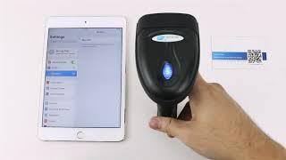 Netum NT-1228BL 2D, QR code scanner, Bluetooth/Wireless support IOS system, Android system, PC