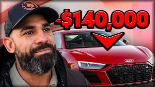 We Got SCAMMED With a DAMAGED Audi R8!?! | Day In The Life Of A LUXURY Car Dealer