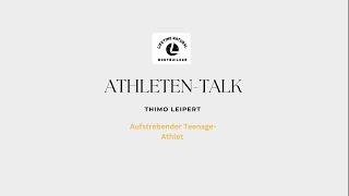 Episode 5 vom 07.06.2024 - Gast: Thimo Leipert - aufstrebender Teenage-Athlet