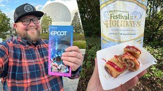 Epcot Festival Of The Holiday’s 2024 | NEW Food & The BEST Candlelight Processional | Disney World