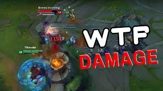 INSANE AD Sion Q damage!! almost one shot kill | League of Tilt