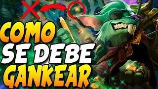 COMO GANKEAR CORRECTAMENTE | ¿Por Donde Empiezo a Gankear? | LoL | SeVenJungle